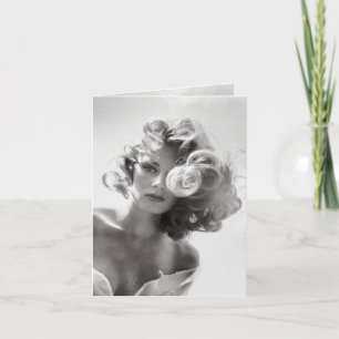 Carte Portrait vintage