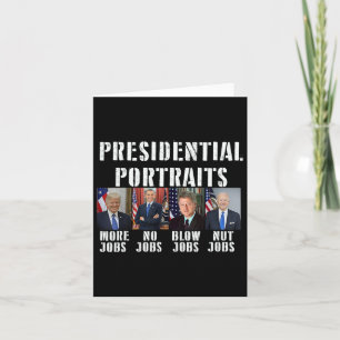Carte Portraits Trump Plus d'emplois Obama Pas d'emplois