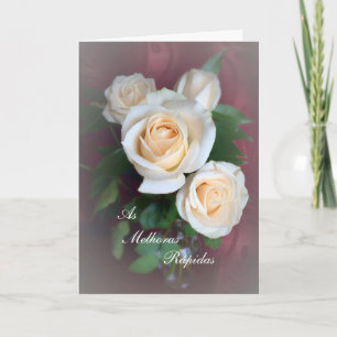 Carte Portugais : Comme les melhoras/obtiennent bien