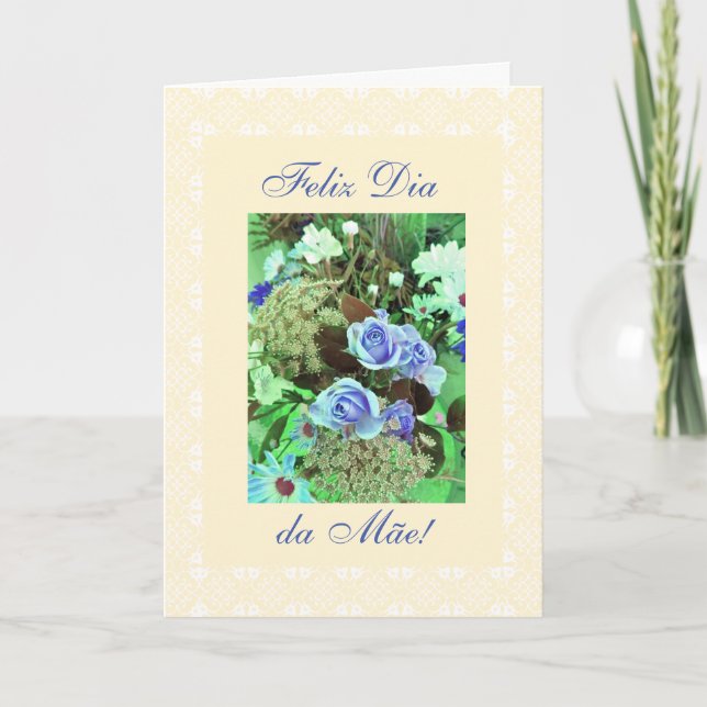 Carte Portugais : Le jour de mère ! (Devant)