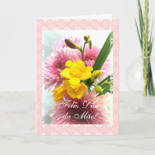 Carte Portugais : Le jour de mère/diamètre DA Mãe