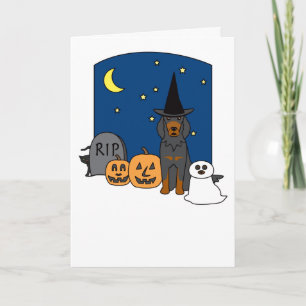 Carte Poseur de Gordon Halloween