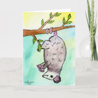 Carte Possum Danglin'