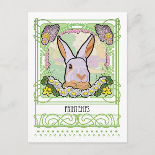 CARTE POST PRINTEMPS