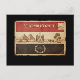 carte postal D'Egypte Feiertagspostkarte
