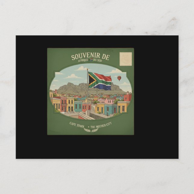 carte postal  l'Afrique du Sud  Postkarte (Vorderseite)