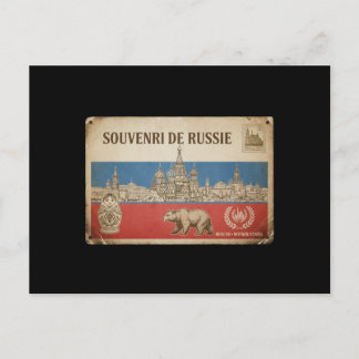 carte postal Russie