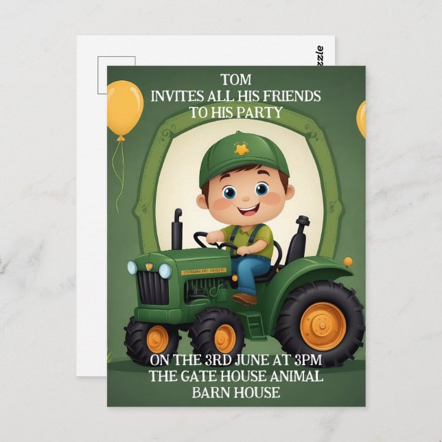 Carte postale (Devant / Derrière)