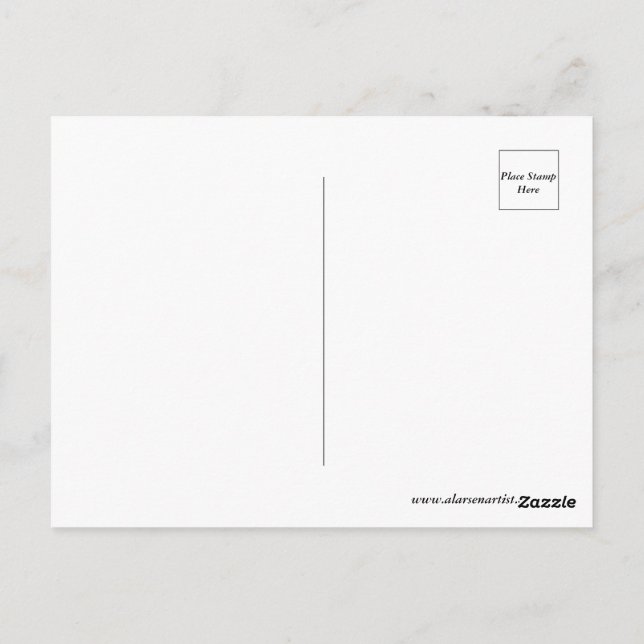 Carte postale (Dos)
