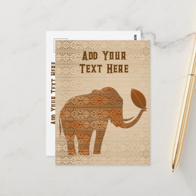 Carte postale (Devant/Arrière en situation)