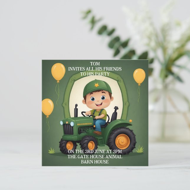 Carte postale (Debout devant)