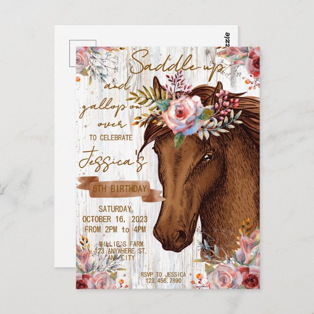 Carte postale (Devant / Derrière)