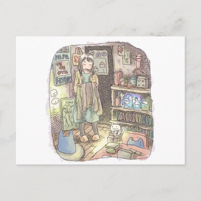 CARTE POSTALE さやしごじ (Devant)