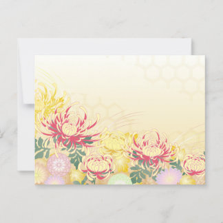 CARTE POSTALE 和の美しさを届ける＊菊のポストカード