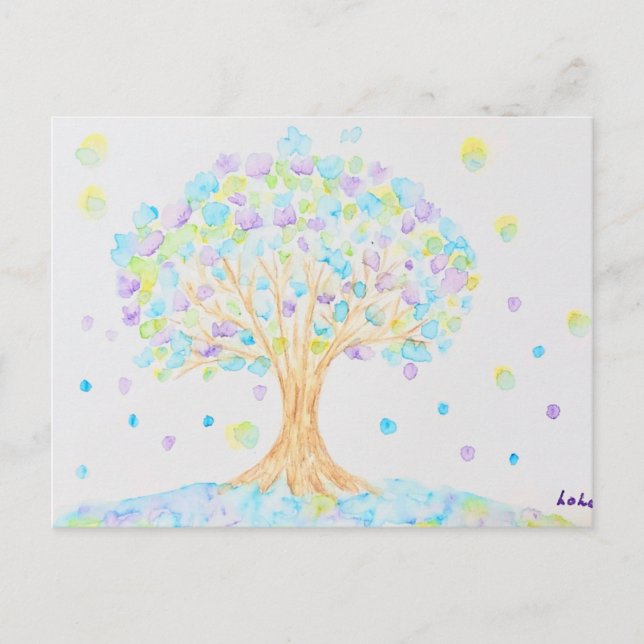 CARTE POSTALE 樹 (Devant)