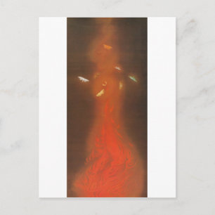 Carte Postale 炎 舞, 速 水 御 舟 Danse des Flammes, Gyoshu