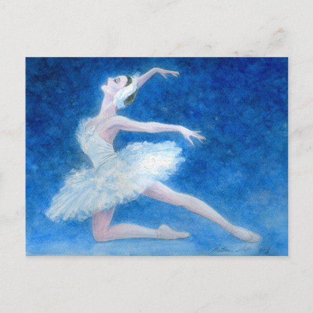CARTE POSTALE 白 鳥 ポ カ ド (Devant)