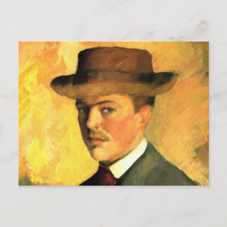 CARTE POSTALE 自 像 画