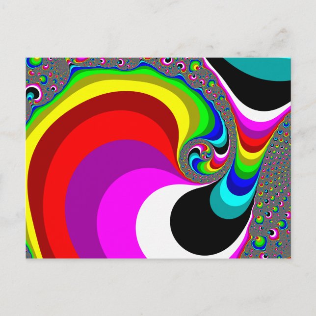 Carte Postale 040 Obama - Art Fractal (Devant)