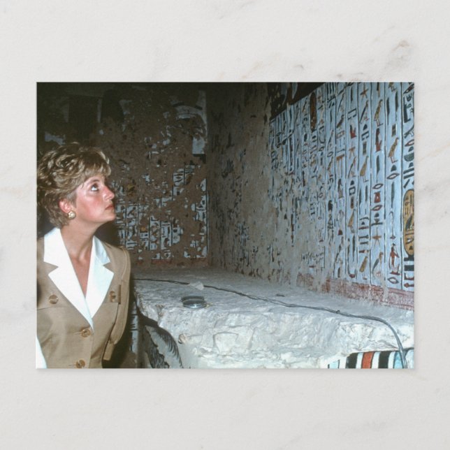 Carte Postale 060 Princesse Diana Égypte 1992 (Devant)