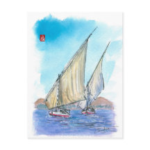 (083) Bateaux à voile Felucca