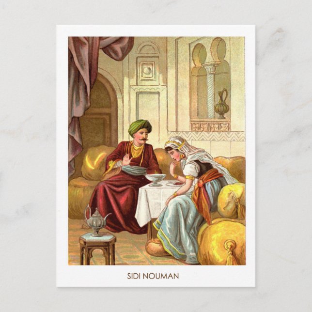 Carte Postale 1001 Arabian Nights : Sidi Nouman (Devant)