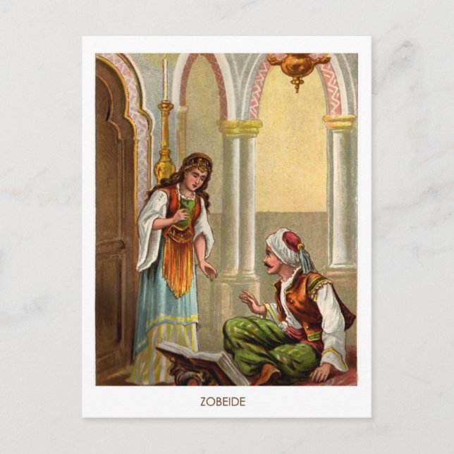 Carte Postale 1001 Arabian Nights : Zobeide (Devant)