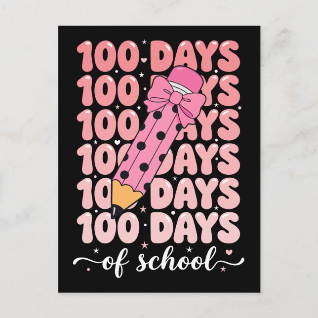 Carte Postale 100 days of school celebration (Devant)