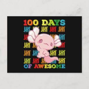 Carte Postale 100 Jours De L'Impressionnant Axolotl 100E Jour De