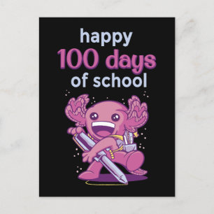 Carte Postale 100 jours d'école
