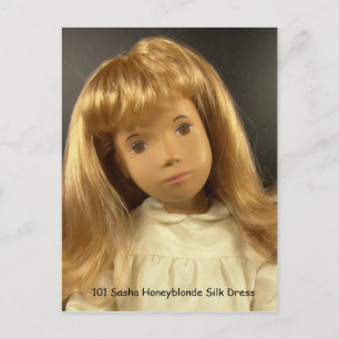 Carte Postale 101 Sasha Honeyblonde Robe en soie Postkarte