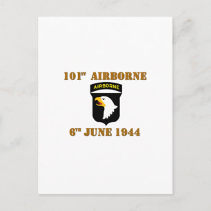Carte Postale 101st Airborne D-Day Normandy