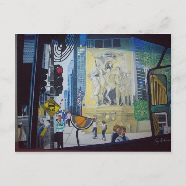 Carte Postale 1025255 Le pont de Chicago par Fay Robinson (Devant)