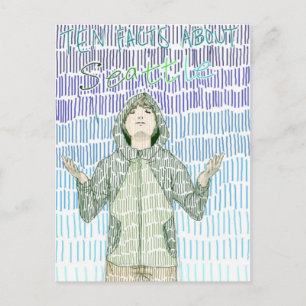 Carte Postale 10 Faits sur Seattle