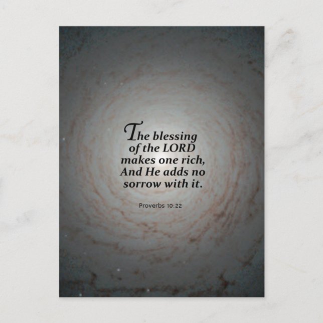 Carte Postale 10h22 de proverbes (Devant)