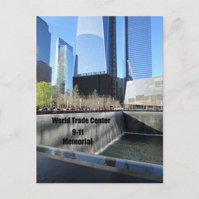 Carte Postale 11/09, World Trade Center, New York (Devant)