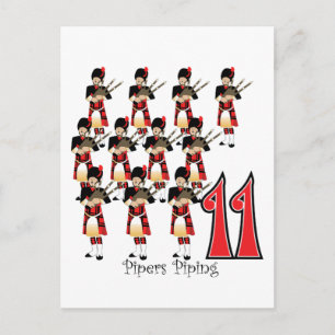 Carte Postale 11 tuyauteries