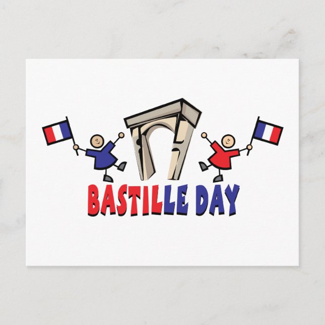 Carte Postale 14 juillet ! (Devant)