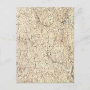Carte Postale 17 Feuille Waterbury