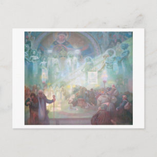 Carte Postale #17 Mont Saint Athos, Mucha