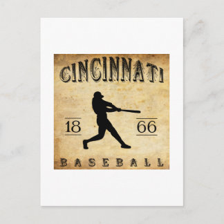 Carte Postale 1866 Cincinnati Ohio Baseball