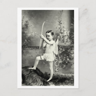 Carte Postale 1880 Cupidon au travail
