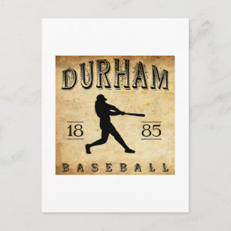 Carte Postale 1885 Durham North Carolina Baseball