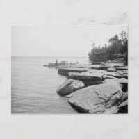 1898 Apostle Islands, île Devils, lac Supérieur