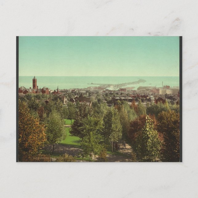 Carte Postale 1902 Duluth, MN du parc Cascade (Devant)