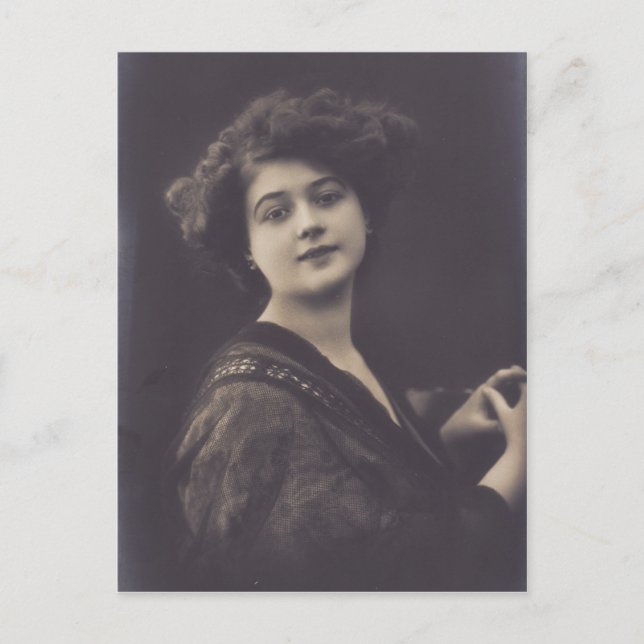 Carte postale 1920 Beautiful Woman Portrait (Devant)