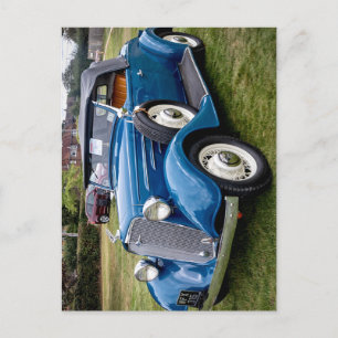 Carte Postale 1934, Chevrolet Roadster voiture classique