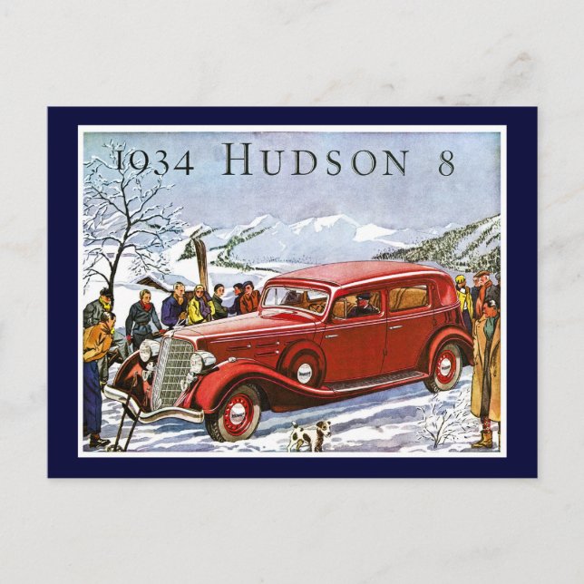 Carte Postale 1934 Hudson 8 (Devant)