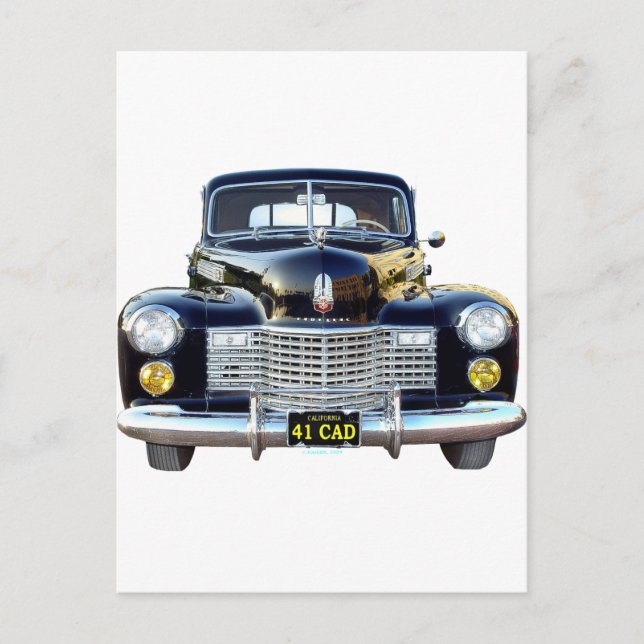 CARTE POSTALE 1941 CADILLAC (Devant)