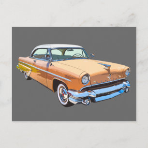 Carte Postale 1955 Lincoln Capri voiture de luxe